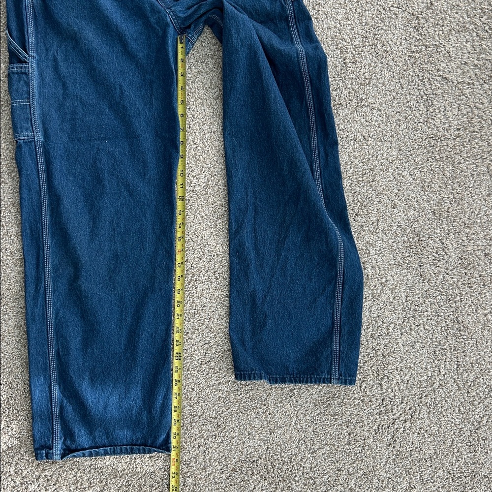 Key 36x32 Denim Overalls - Picture 4 of 7